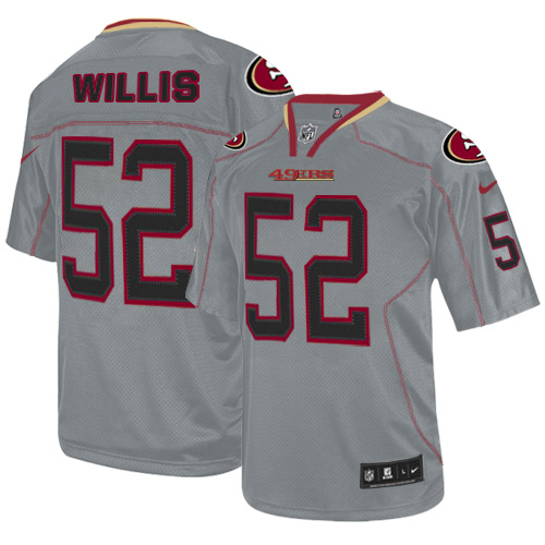 Youth Limited Patrick Willis Nike Jersey Lights Out Grey - #52 NFL San Francisco 49ers